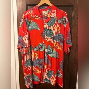 Hawaiian cover up shirt